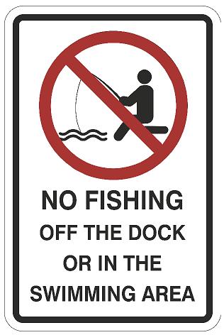 Camping / Parks - No Fishing