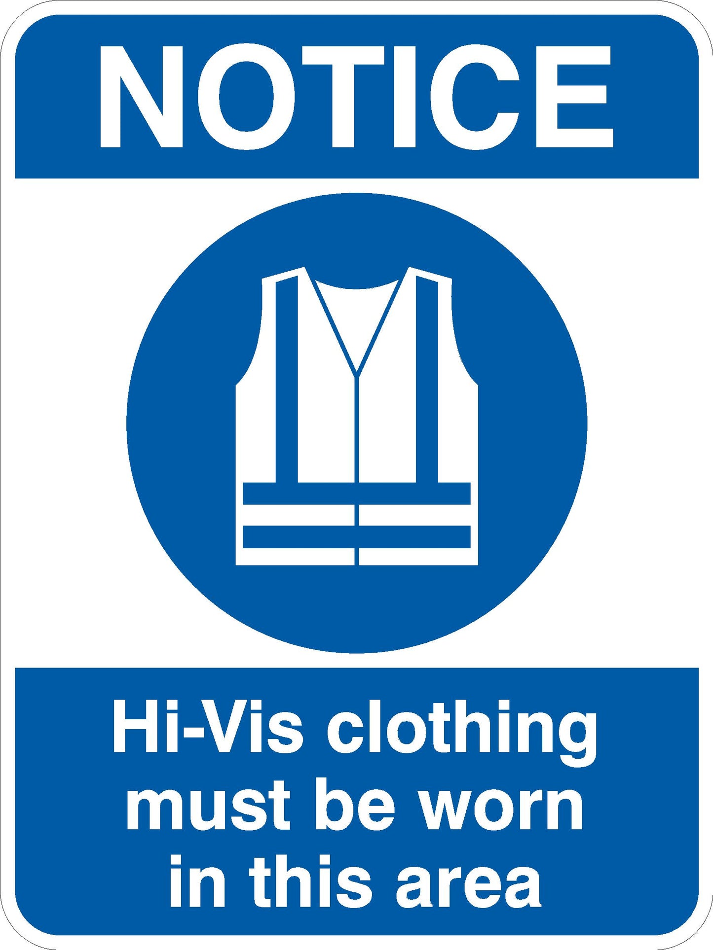 PPE Sign - Hi - Vis