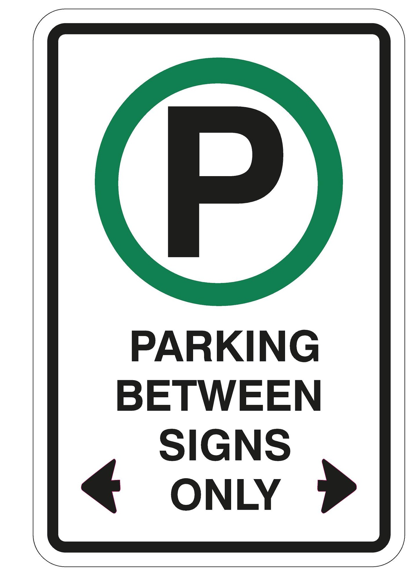 PARKING - BETWEEN SIGNS