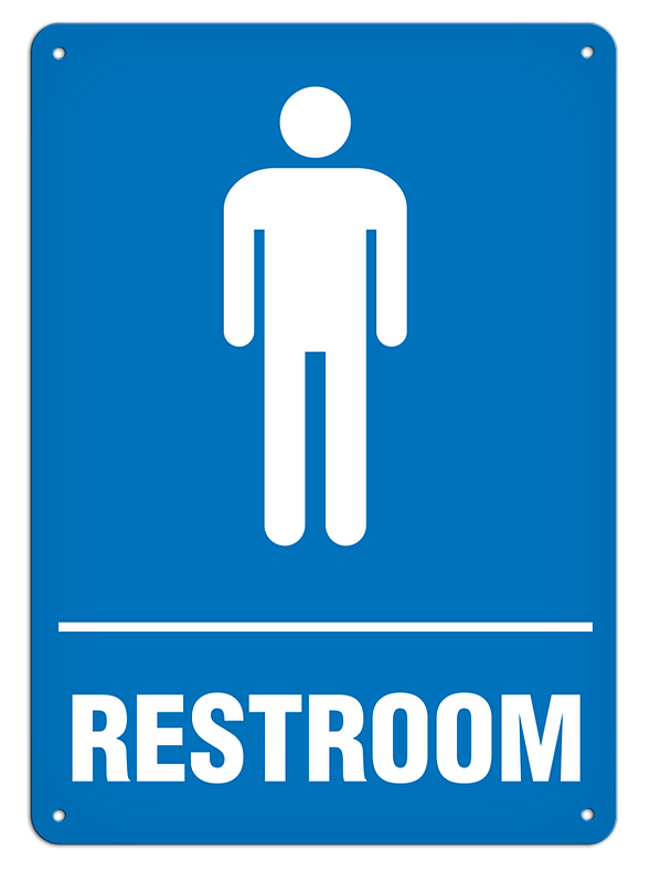 Washroom Signs - Mens