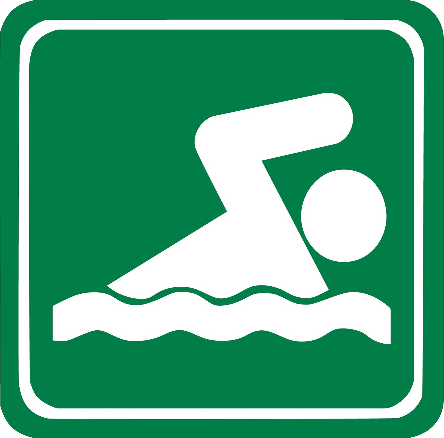 Camping / Parks - Swimming Icon