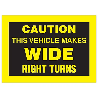 Trucking - Wide Turn