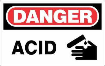 Danger Sign -  Acid