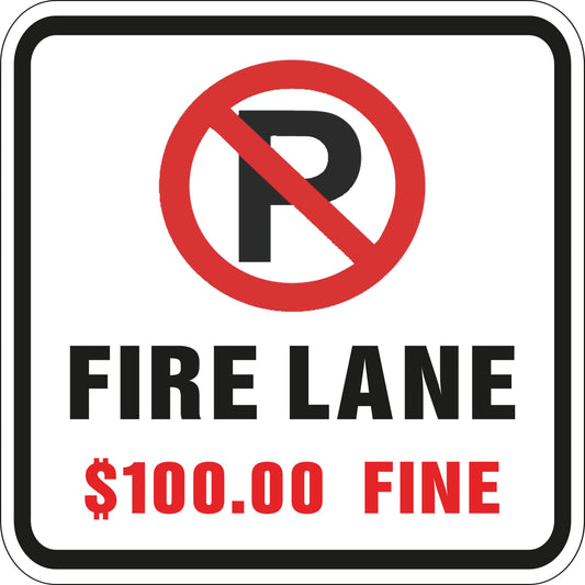 Apartment/Condo - No Parking Fire Lane