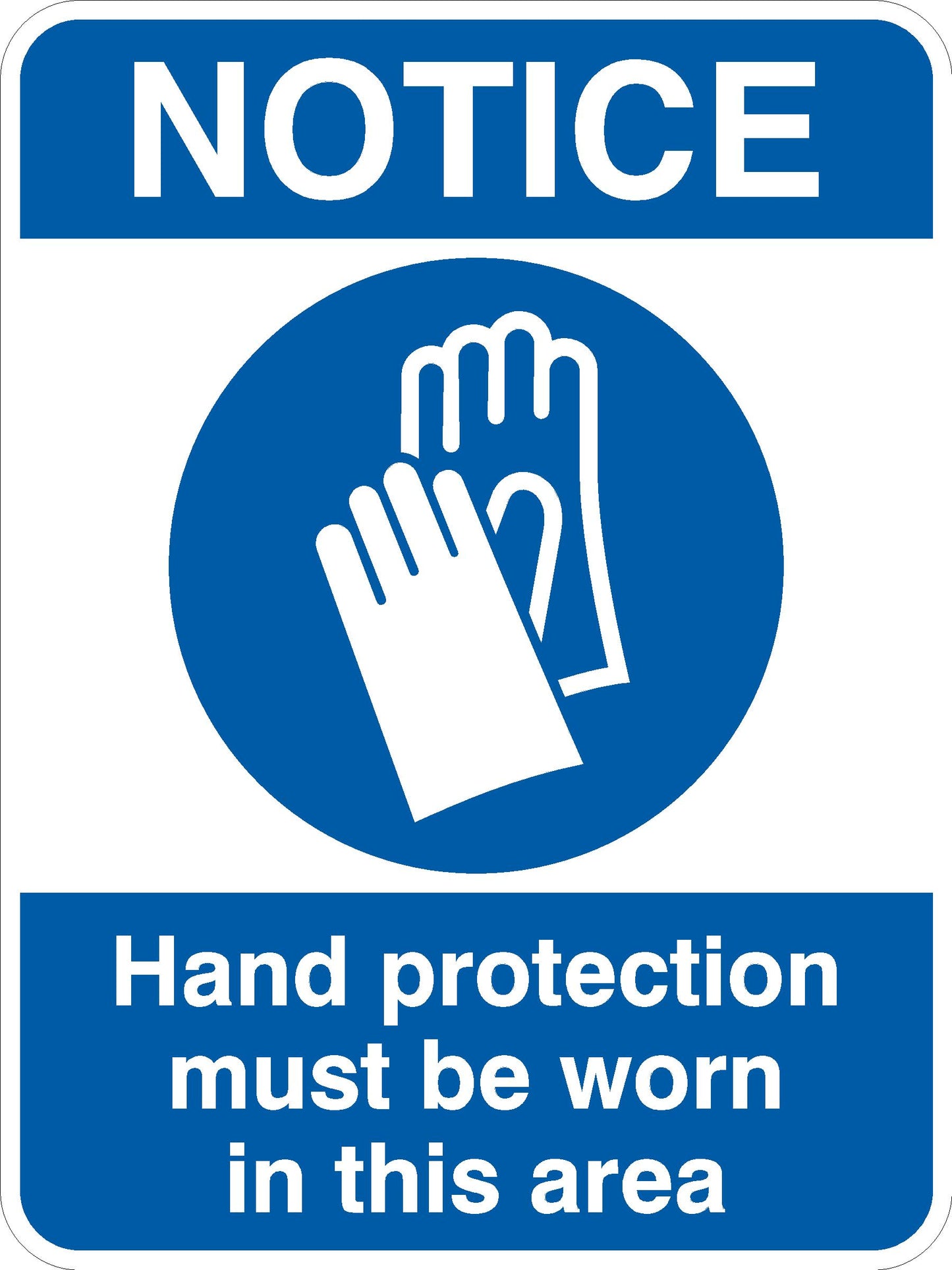 PPE Sign - Hand Protection