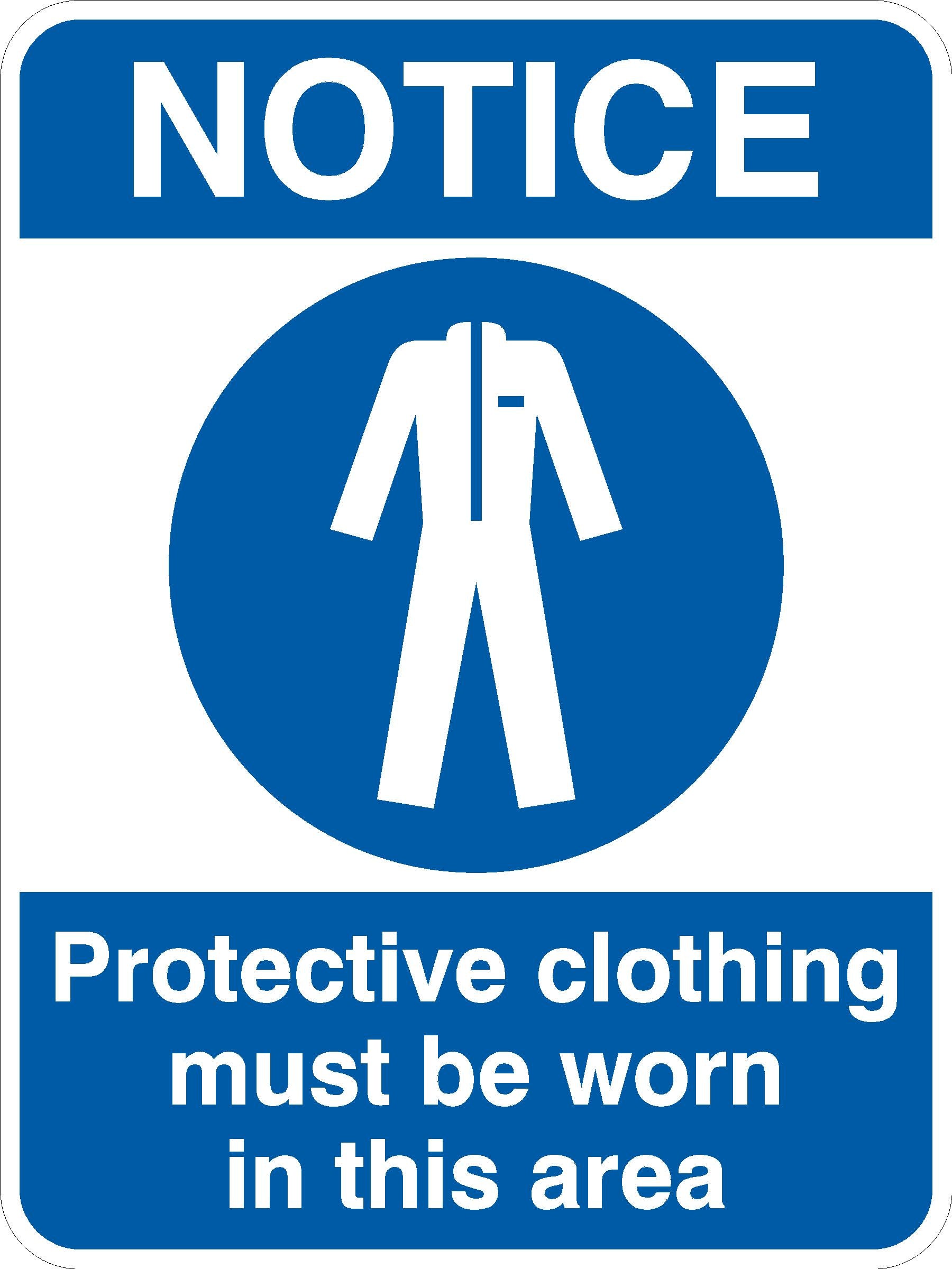 PPE Sign - Protective Clothing – LB Signs OnLine