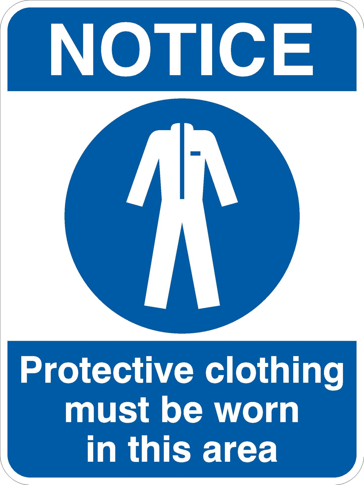 PPE Sign  - Protective Clothing