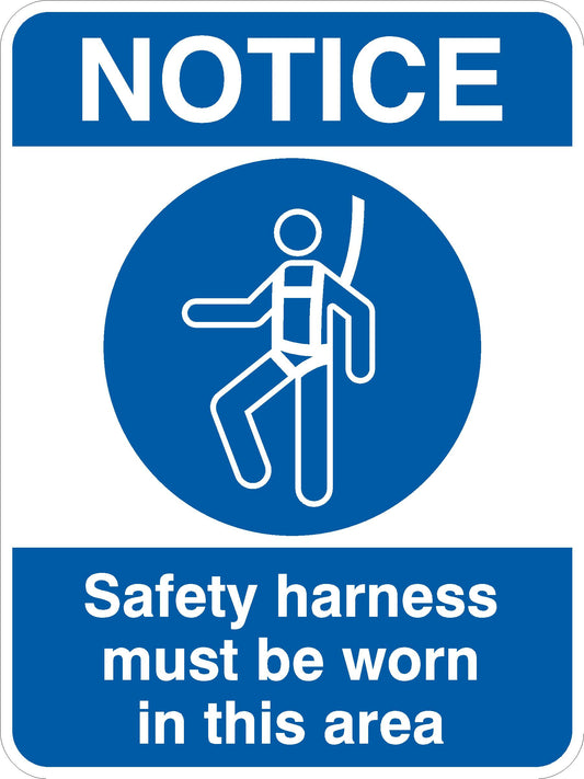 PPE Sign - Safety Harness