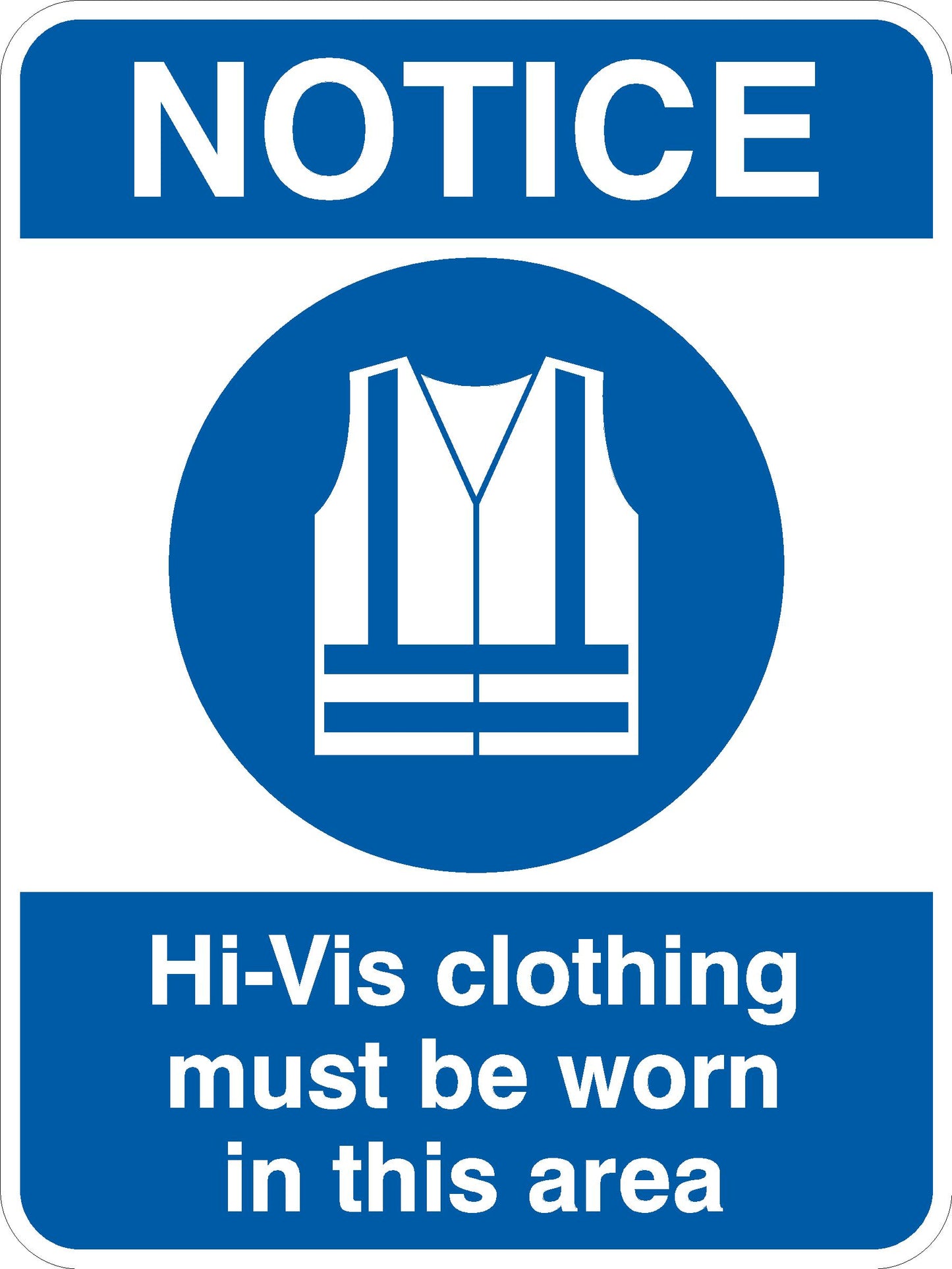 PPE Sign  - Hi - Vis